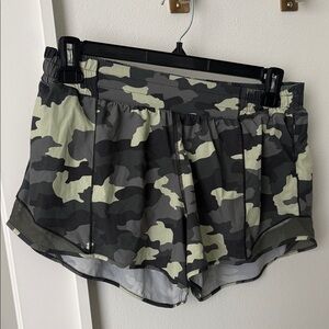 lululemon athletica Camo Print Athletic Shorts